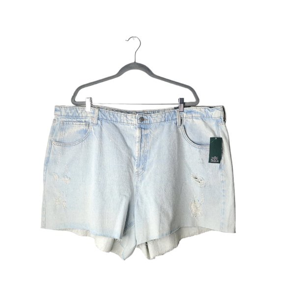 wild fable Pants - Wild Fable Plus Size Super High Rise Cut Off Shorts
